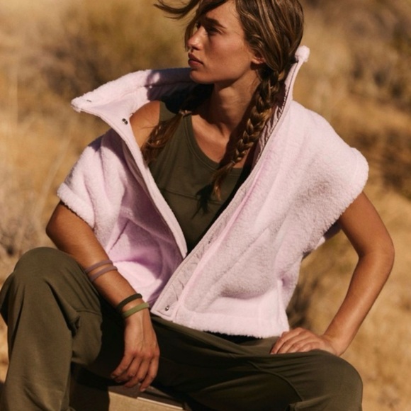 free people movement Other - FP Movement by Free People Pink Fleece Vest
